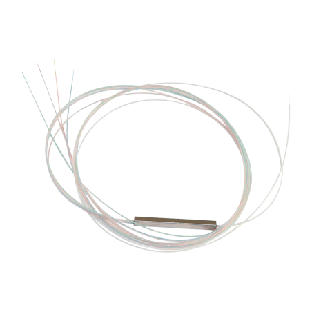 Splitter (divisor óptico) tipo plc, de 1x4, sin conectores