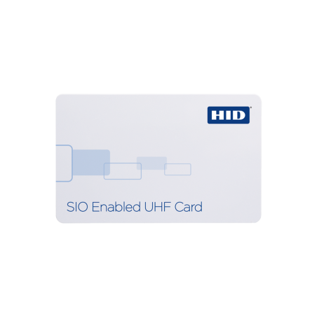 Tarjeta UHF programada con objeto seguro hid