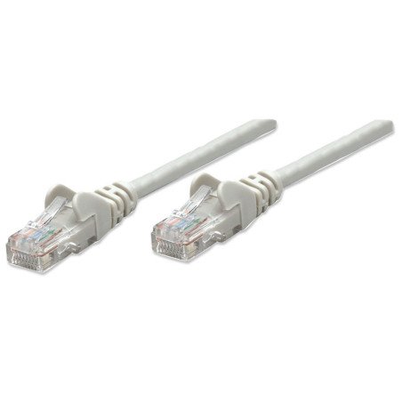 Cable de red Intellinet 15.2 mts (50 pies) cat 5e UTP gris