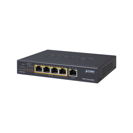 Extensor ultra PoE 60 watts a 4 puertos output 802.3af/at