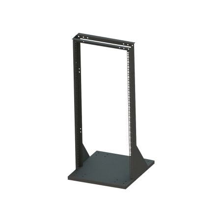 Bastidor rack de 19 x 72 pulgadas con base extendida para montaje de e