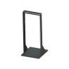 Bastidor rack de 19 x 72 pulgadas con base extendida para montaje de e