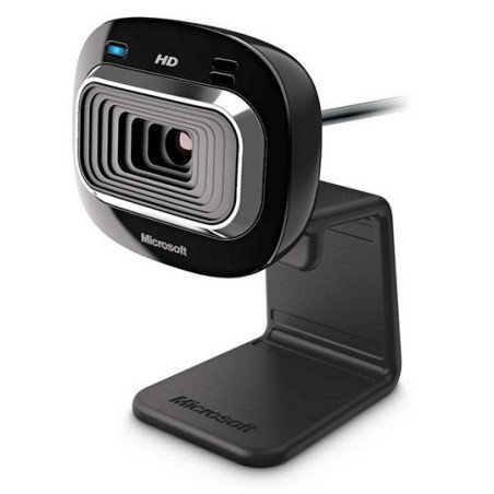 Cámara Web MICROSOFT Lifecam HD-3000, 30 pps, USB, Negro, 1280 x 720 Pixeles