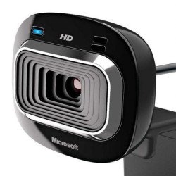 Cámara Web MICROSOFT Lifecam HD-3000, 30 pps, USB, Negro, 1280 x 720 Pixeles