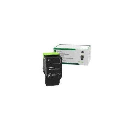 Tóner Lexmark color negro rendimiento estándar, hasta 2,000 páginas, para modelos: CX622ade, CS421dn, CS521dn, CX625adhe CX522ad