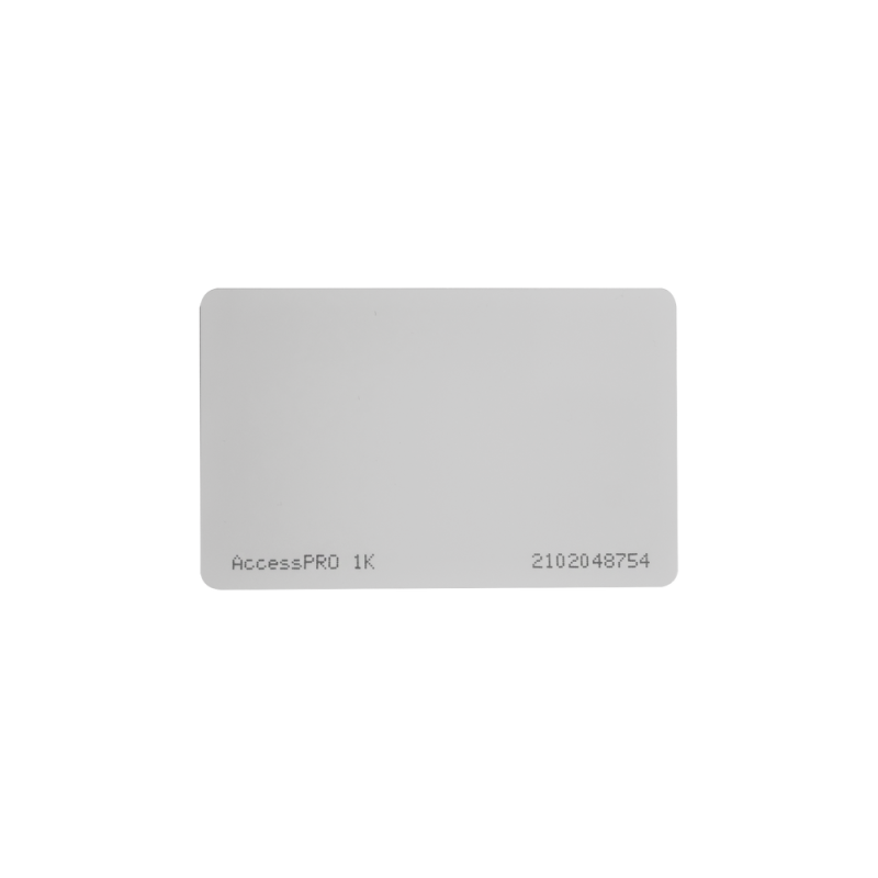 Tarjeta mifare classic, tipo iso card, memoria 1kb, imprimible, frecuencia 13.56 MHz