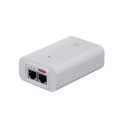 Adaptador PoE Ubiquiti de 48 vdc, 0.32 a puerto gigabit, Ideal para equipos unifi