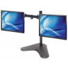 Soporte monitor Manhattan para 2 monitor 13 a 32 sobre escritorio