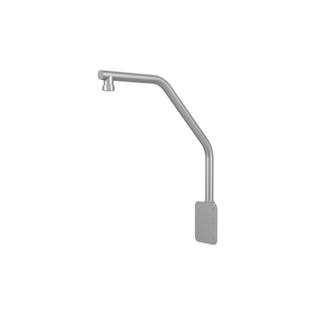 Montaje de pared para domos panovu, color plata