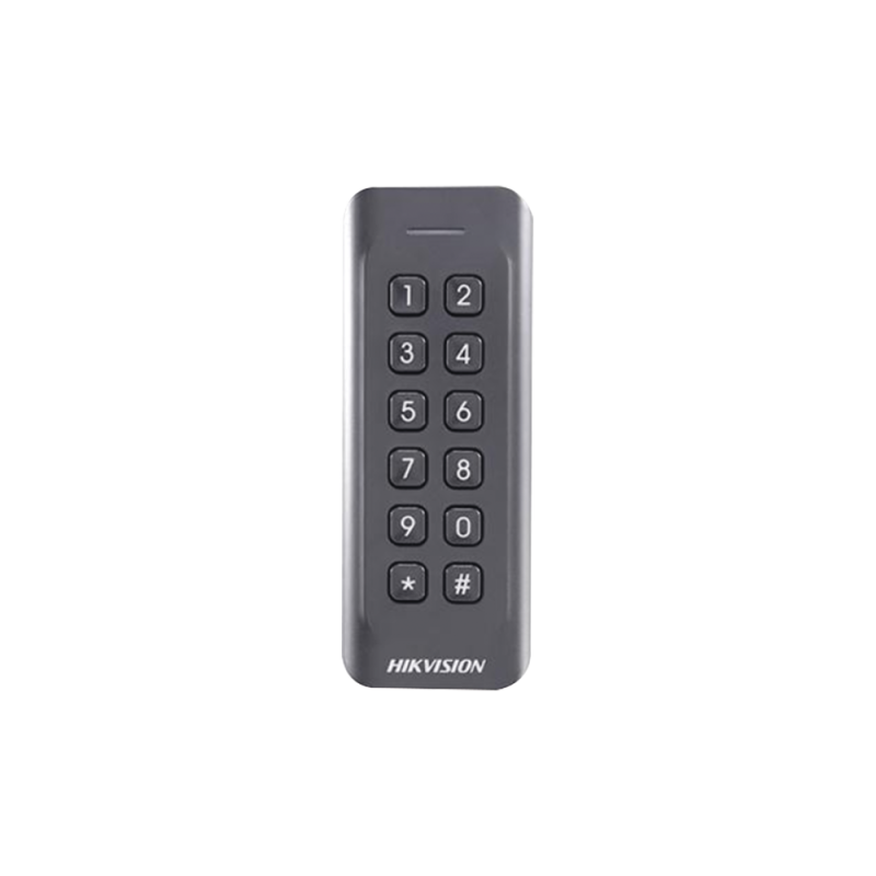 Lector de tarjetas em con teclado, sup wiegand, IP65 Lector de tarjetas em con teclado, sup wiegand, IP65