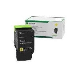 Tóner Lexmark color amarillo rendimiento estándar, hasta 1,400 páginas, para modelos: CX622ade, CS421dn, CS521dn, CX625adhe CX52
