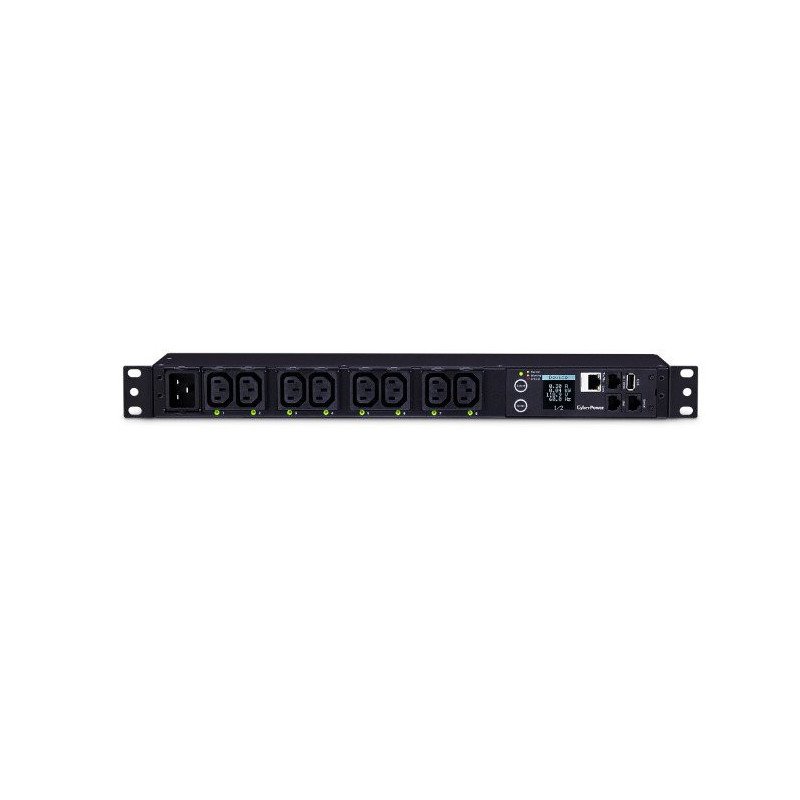 PDU conmutable por toma de 200-240 vca con 8 tomas c13