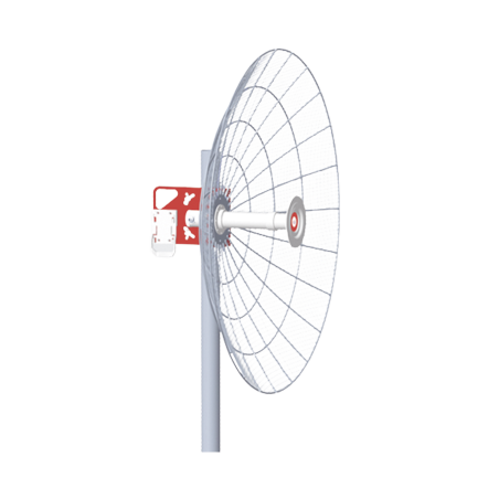 Antena direccional de alta resistencia la viento, ganancia de 30 dbi, 