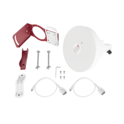 Antena sectorial simétrica de 30 °, 19 dbi, 4.9-6.5 GHz, ideal para ambientes de alto ruido, tipo de conector n-hembra, con mont