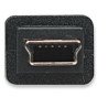 Cable USB 2.0 a macho/mini B de 5 pines, negro, 1.8 m Manhattan