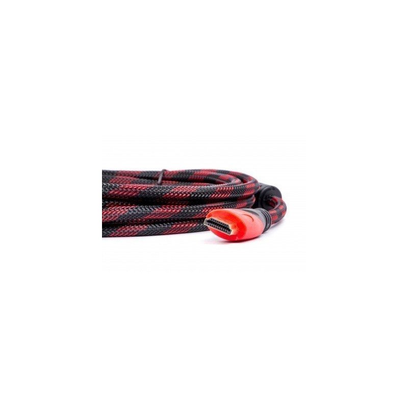 Cable HDMI Naceb Technology, 1, 5 m, HDMI, HDMI, Macho/Macho, Rojo