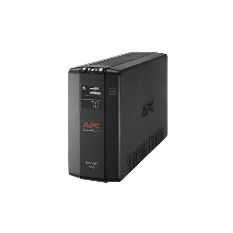 Unidad back UPS Pro BX850 va, 8 tomas de salida, AVR, interfaz LCD, lam 60 Hz