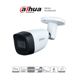 Cámara Ballet de 5 megapíxeles, Serie Pro, Lente 3.6mm, 92 Grados de Apertura, Micrófono Integrado, IR de 30 Metros, WDR 120dB,