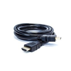 Cable HDMI Vorago - 2 m, HDMI, HDMI, Negro