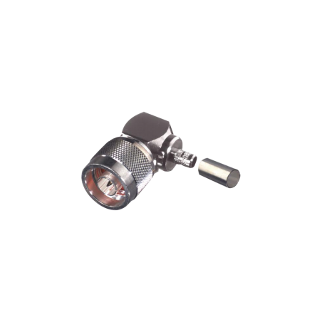 Conector N macho en a/r de anillo plegable para cables RG-8/x, LMR-240.