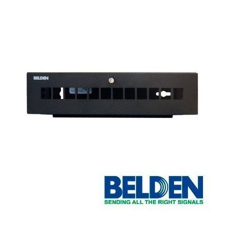 Patch box Belden AX107477 placa, panel 12espacios key/revconnect