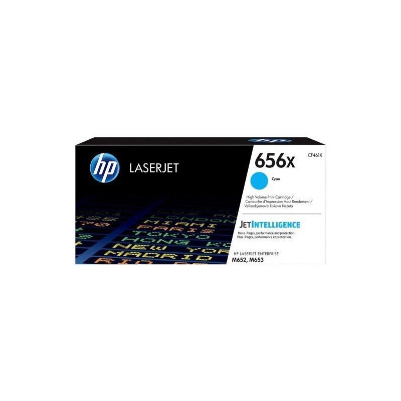 Tóner alto rendimiento HP LaserJet 656X