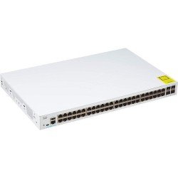 Switch Cisco Business CBS250-48P-4G Switch inteligente, 48 puertos GE, PoE, 4x1G SFP