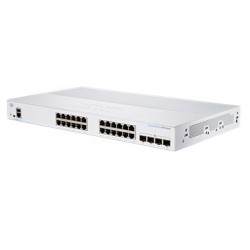 Switch Cisco Business CBS, 24 puertos 10/100/1000 Mbps, administrable, 4 puertos SFP
