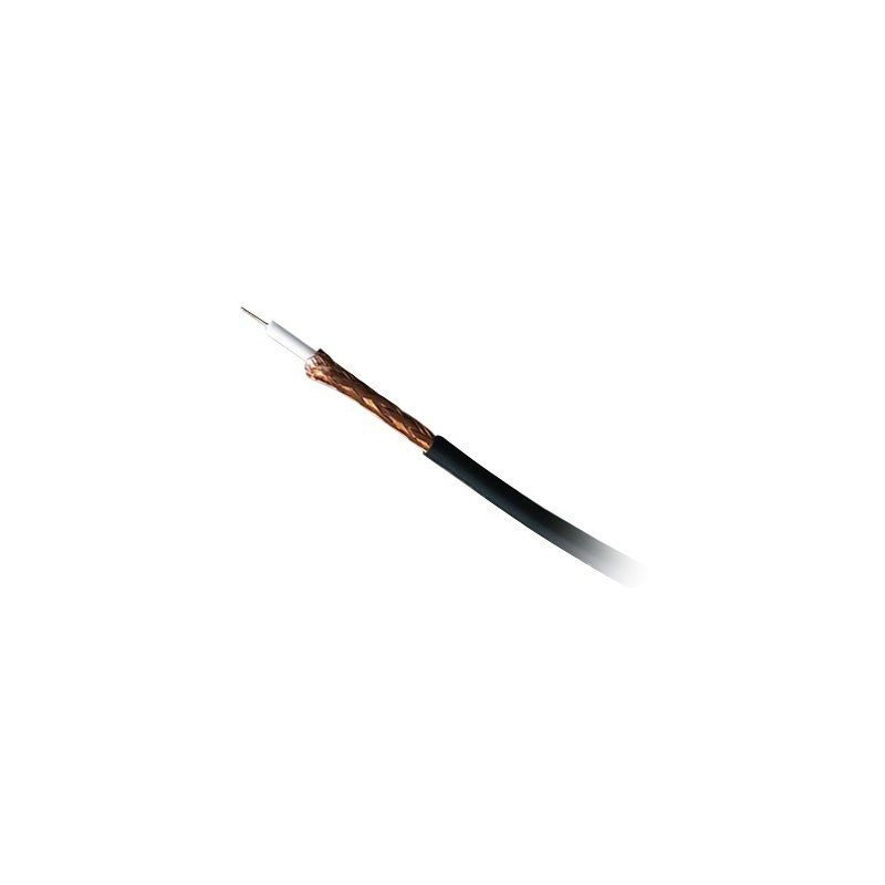 Cable coaxial RG6, 305 metros RG6, malla 96%, hecho en México, intempe