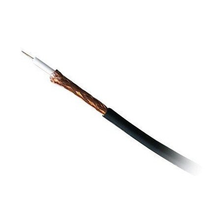 Cable coaxial RG6, 305 metros RG6, malla 96%, hecho en México, intempe