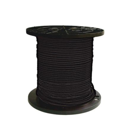 Carrete de 500 metros, cable fotovoltaico, negro, recubrimiento xlpe, 6mm², 10 AWG, hasta 1,800 VCC