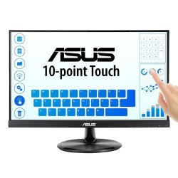 Monitor touch ASUS VT229H, 21.5", 1920 x 1080 Pixeles, Full HD, LED, 5 ms, Negro