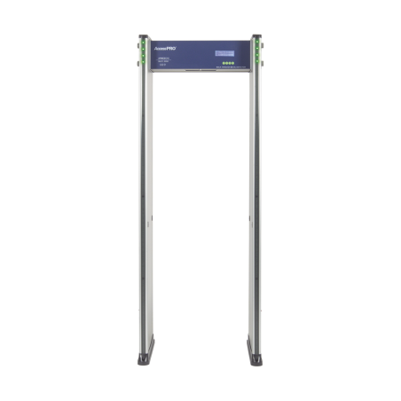 Detector de Metales de 18 zonas/ Uso en Interior/Programación con Control Remoto / Contador de Personas