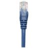 Cable de red Intellinet 0.5 mts cat6, UTP, azul