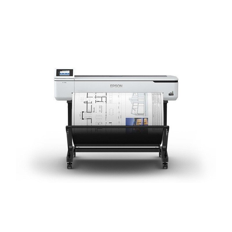 Plotter Epson Sure Color T5170, 36 pulgadas (91.44 cm), red y USB, 4 tintas, 2.400 x 1.200 DPI