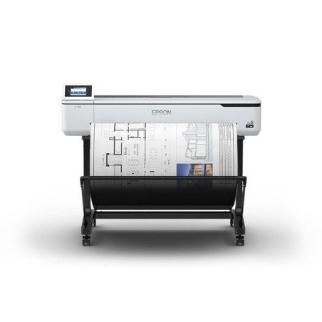 Plotter Epson Sure Color T5170, 36 pulgadas (91.44 cm), red y USB, 4 tintas, 2.400 x 1.200 DPI