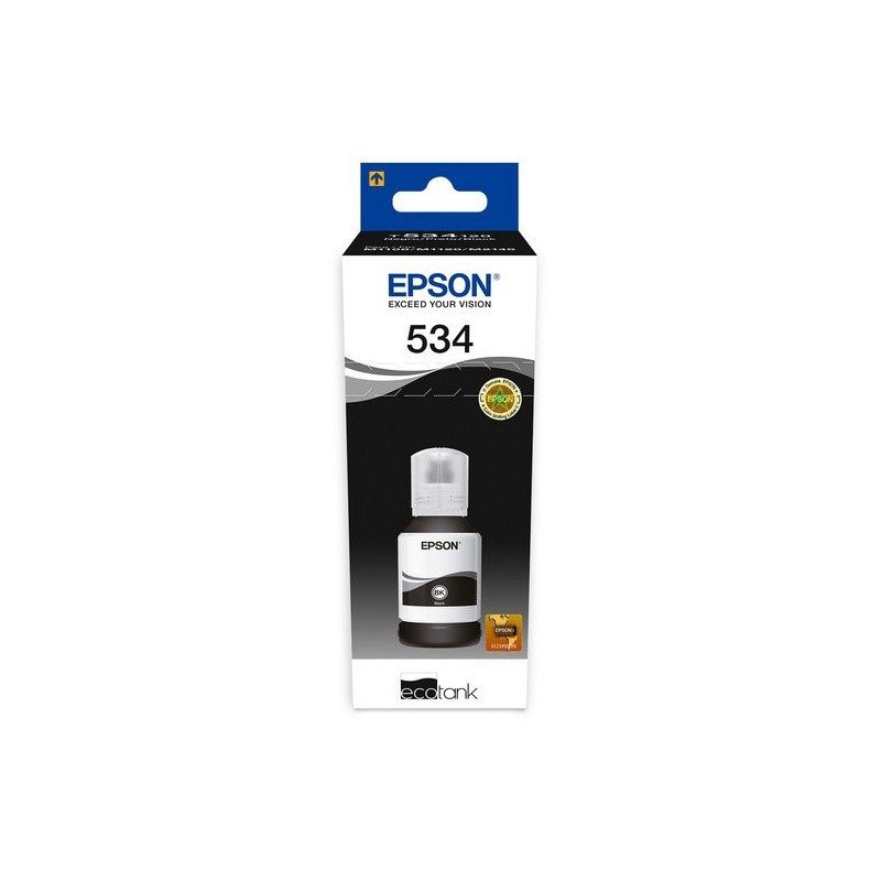 Botella de tinta Epson T534 - Negro, Botella Botella de tinta Epson T534 - Negro, Botella