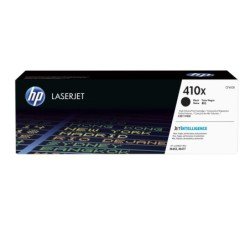 Cartucho de tóner LaserJet, HP 410X, original, 6,500 páginas, negro