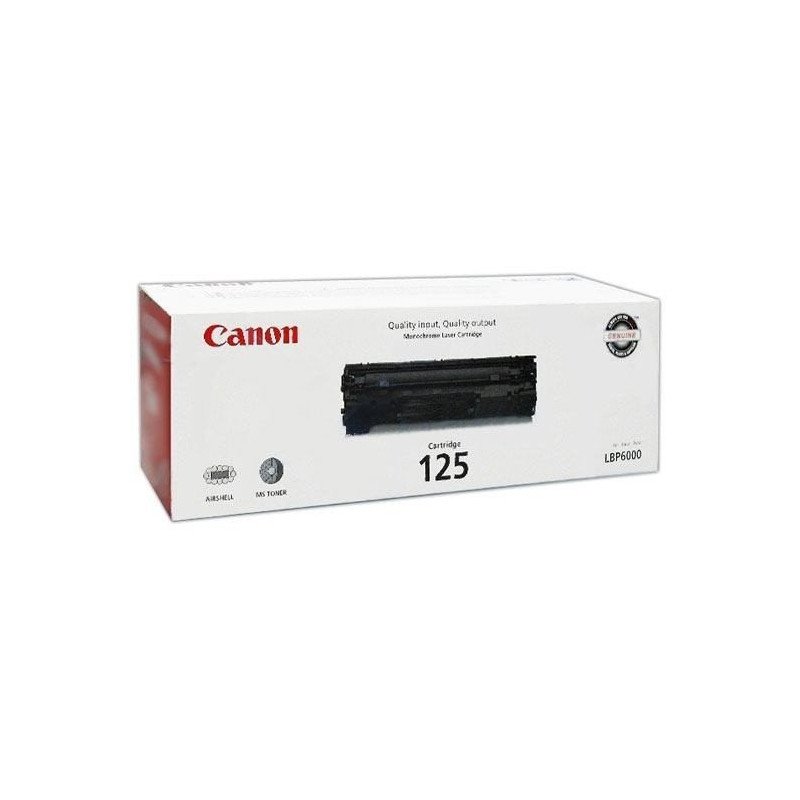 Tóner Canon 125 para LBP6000, rendimiento 1600 páginas aprox