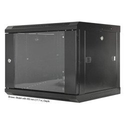 Gabinete Intellinet para muro 19". 6u, 600*600, negro