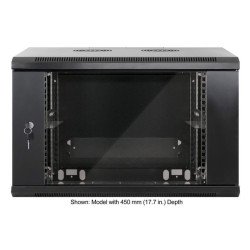 Gabinete Intellinet para muro 19". 6u, 600*600, negro