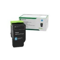 Tóner láser Lexmark, color cian, ultra alto rendimiento, hasta 7, 000 páginas, 5% de cobertura, para modelos CX622ade, CS521dn,
