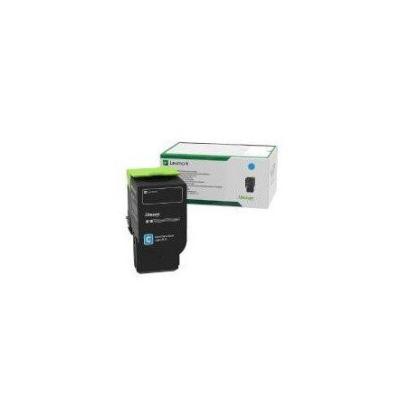 Tóner láser Lexmark, color cian, ultra alto rendimiento, hasta 7, 000 páginas, 5% de cobertura, para modelos CX622ade, CS521dn,