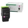 Tóner láser Lexmark, color magenta, ultra alto rendimiento, 78C4UM0, hasta 7, 000 páginas, 5% de cobertura, para modelos cx622ad