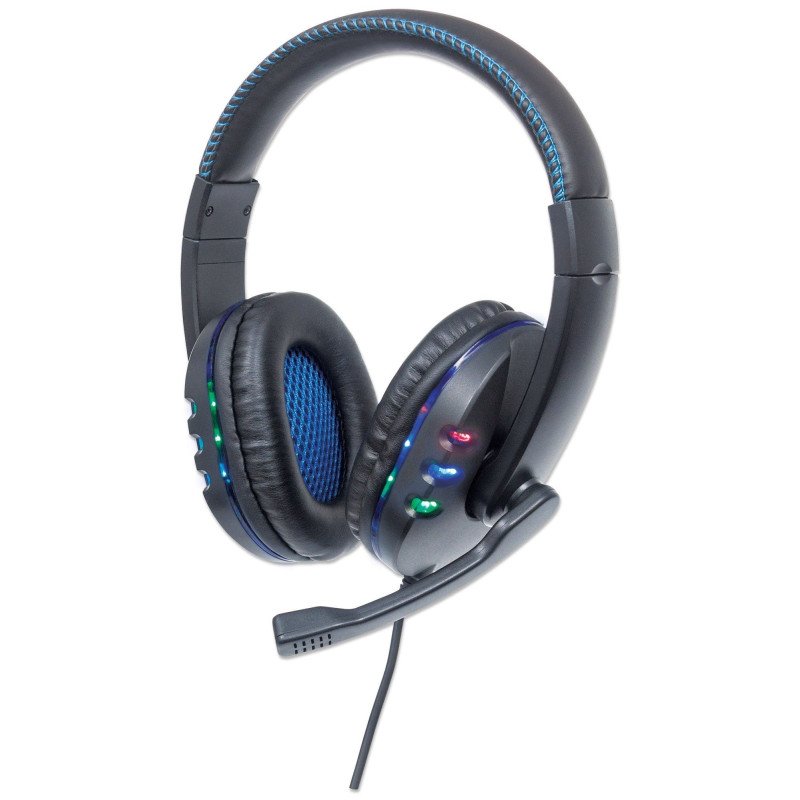 Audífono con micrófono USB gaming