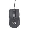Kit de Mouse y Teclado 178464 Manhattan - Estándar, Negro, 1000 DPI