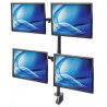 Soporte Monitor para 4 Monitor 13 a 32" Escritorio