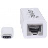 Adaptador Manhattan de USB tipo C a red gigabit