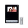 Kit de Videoportero, Frente de Calle Antivandalismo, Cámara 900TVL Para Baja Iluminación, Pantalla Alta Resolución, Control Touc
