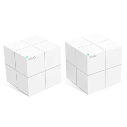 Tenda MW6 2-Pack router inalámbrico Gigabit Ethernet Doble banda (2,4 GHz / 5 GHz) Blanco